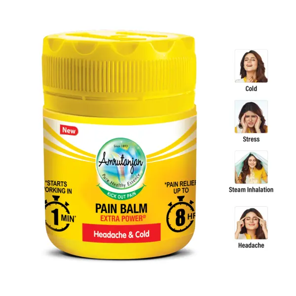 Amrutanjan Pain Balm Extra Power 27.5ml