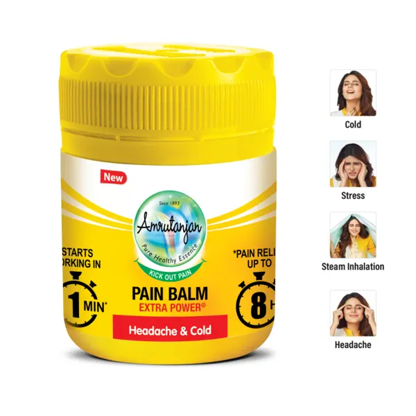 Amrutanjan Pain Balm Extra Power 50ml