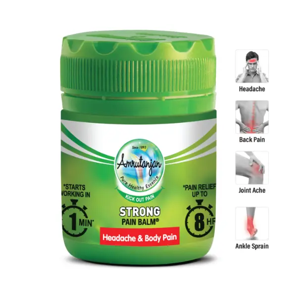 Amrutanjan Strong Pain Balm 27.5ml