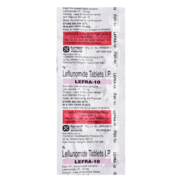 Lefra 10mg Tablet 10s