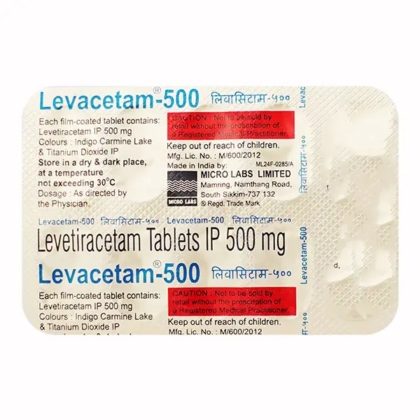 Levacetam 500mg Tablet 10s