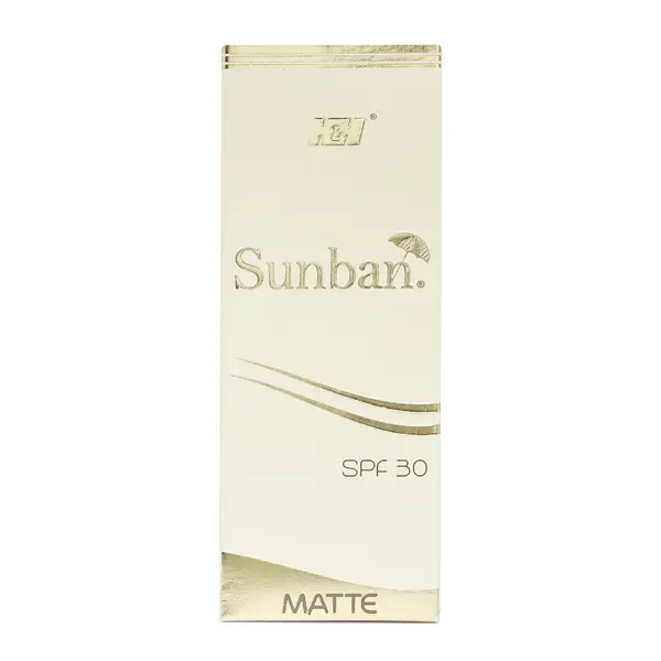 Sunban Matte SPF 30 Gel 75g