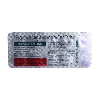 Corbis AM 2.5mg Tablet 10s