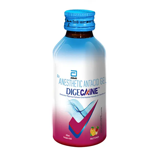 Digecaine SF Fruit Punch Oral Gel 200ml