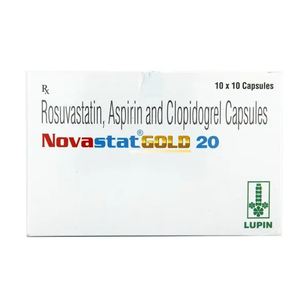 Novastat Gold 20mg Capsule 10s