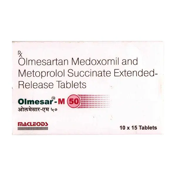 Olmesar M 50mg Tablet 15s