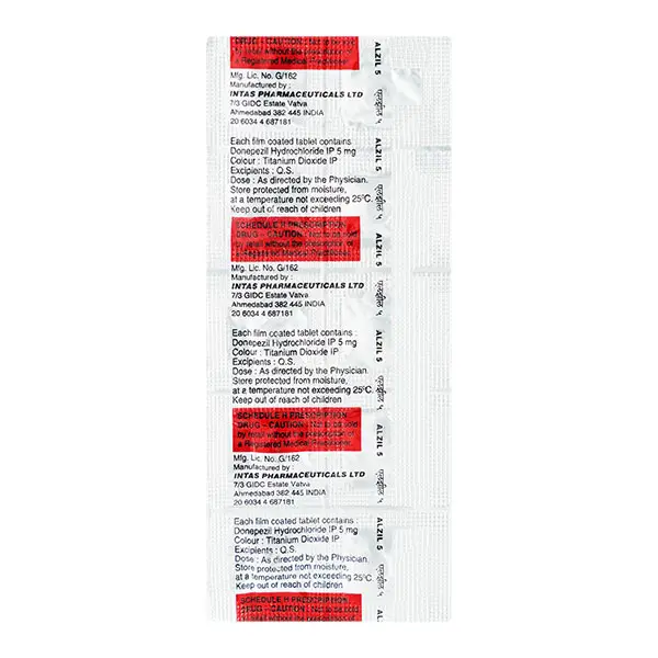 Alzil 5mg Tablet 10s
