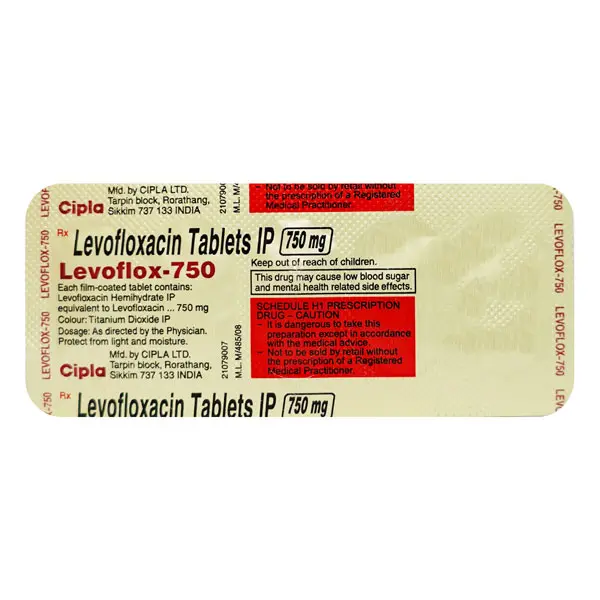 Levoflox 750mg Tablet
