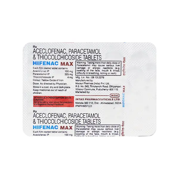 Hifenac Max Tablet 10s