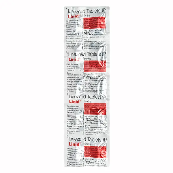 Linid 600mg Tablet