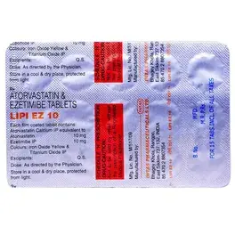Lipi EZ 10mg Tablet 15s