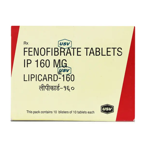 Lipicard 160mg Capsule