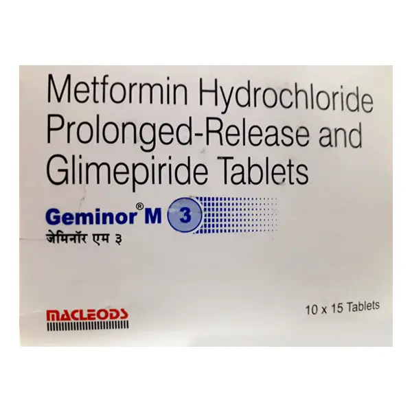 Geminor M 3mg Tablet 15s