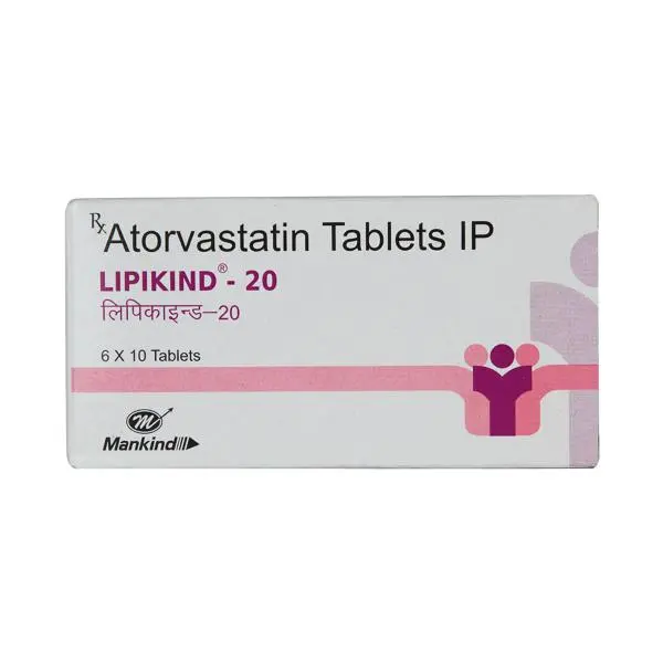 Lipikind 20mg Tablet 10s