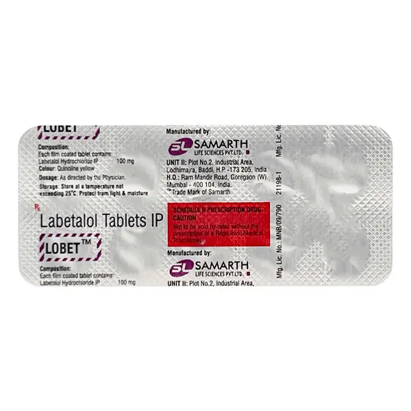 Lobet 100mg Tablet