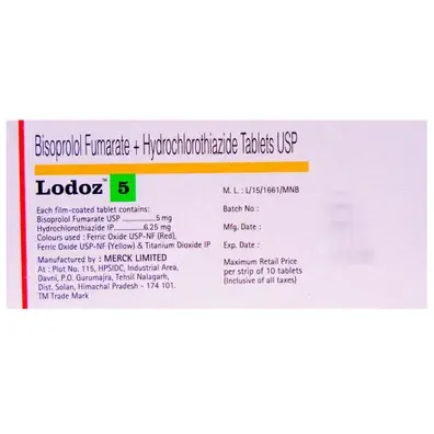 Lodoz 5mg Tablet 10s