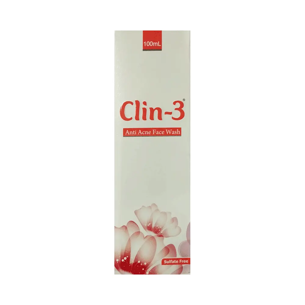 Clin 3 Face Wash 100ml