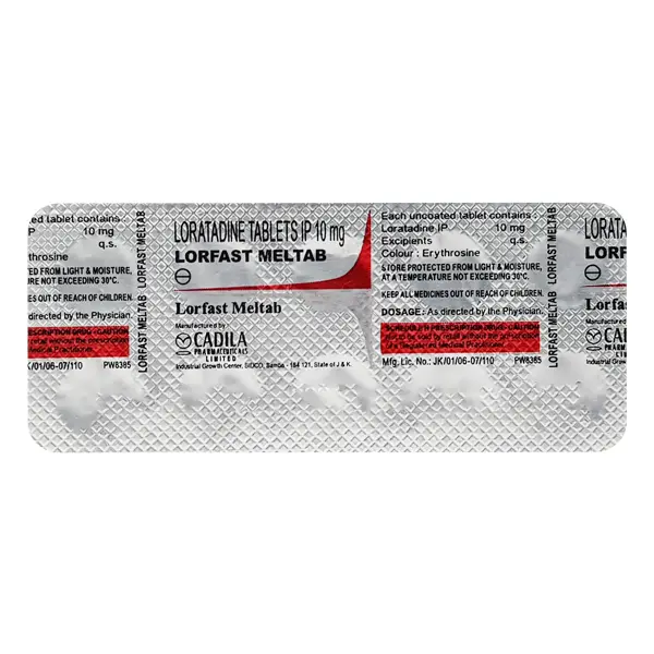 Lorfast Meltab Tablet