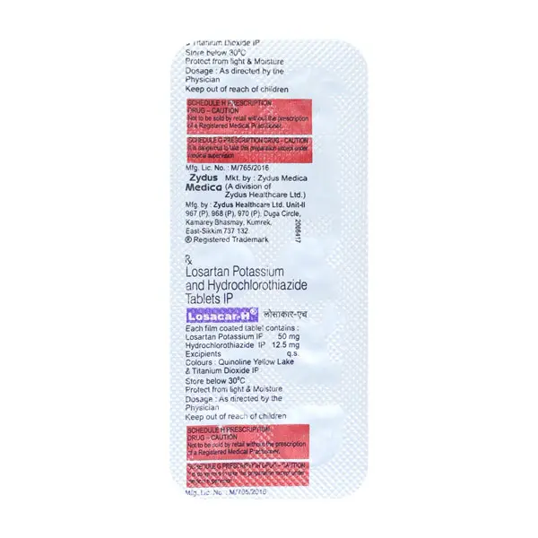 Losacar H Tablet 10s