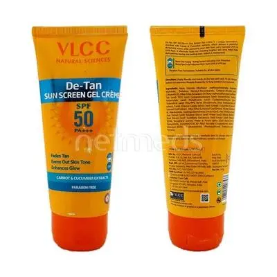 Vlcc De Tan Spf 50 Sunscreen Gel Crème -100Gm