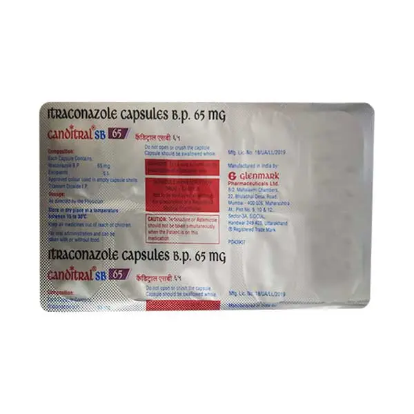 Canditral SB 65mg Capsule 10s
