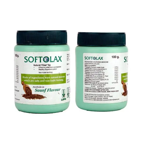 Softolax Powder Saunf Flavour 100g