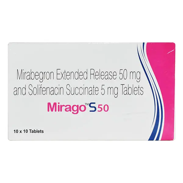 Mirago S 50mg Tablet 10s