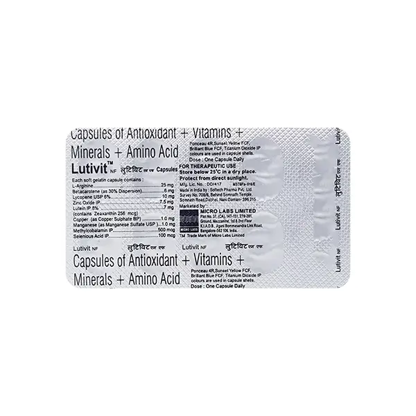 Lutivit NF Capsule 10s