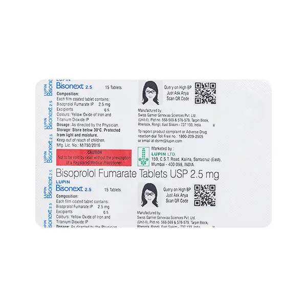Bisonext 2.5mg Tablet