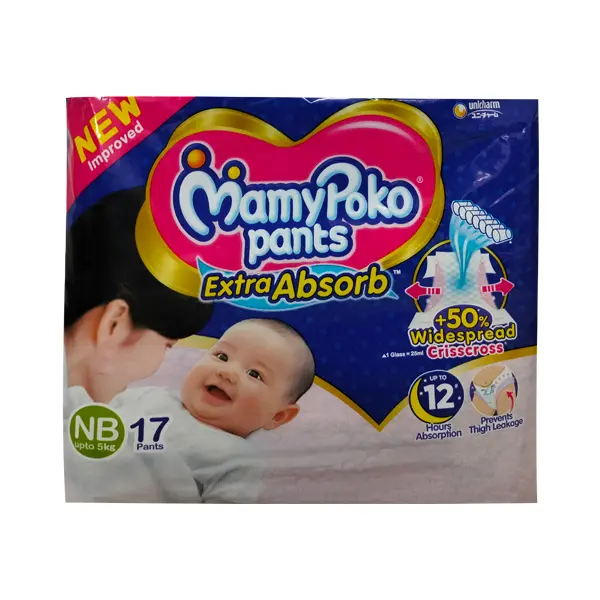 Mamy Poko Pants Extra Absorb NB 17s
