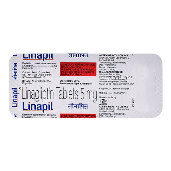 Linapil 5mg Tablet 10s