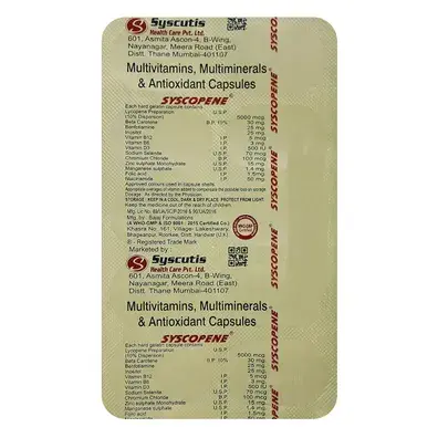 Syscopene Capsule 10s