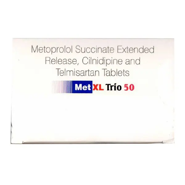 Met XL Trio 50mg Tablet 15s
