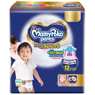 Mamy Poko Pants Extra Absorb Xxl 16s