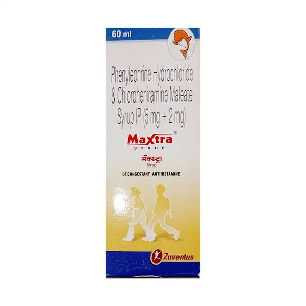 Maxtra Syrup 2mg/5ml + 5mg/5ml
