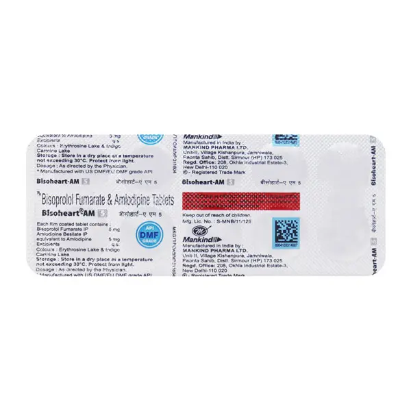 Bisoheart AM 5mg Tablet 10s