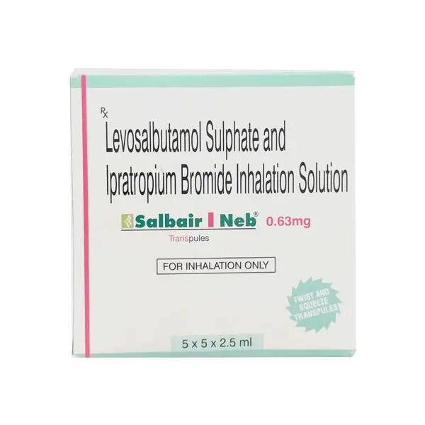 Salbair I Neb Respule 0.63mg 2.5ml