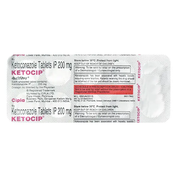 Ketocip 200mg Tablet 10s