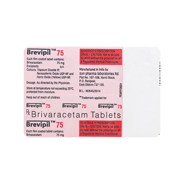 Brevipil 75mg Tablet 10s