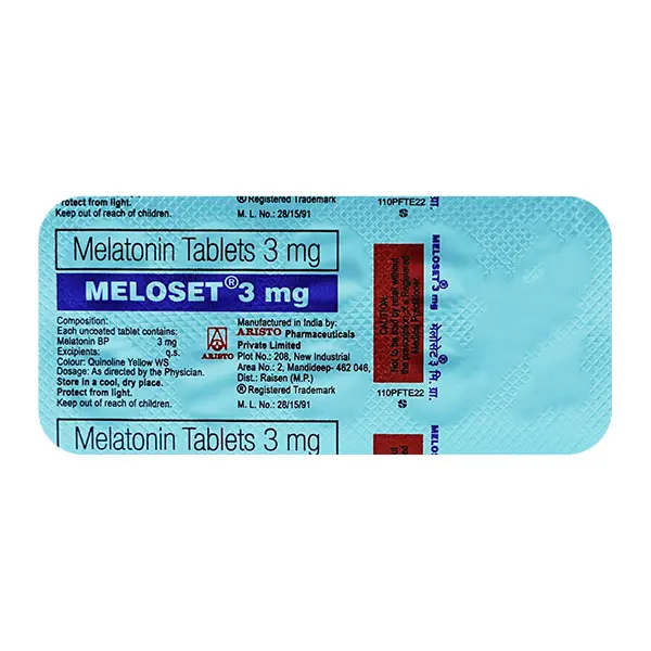 Meloset 3mg Tablet