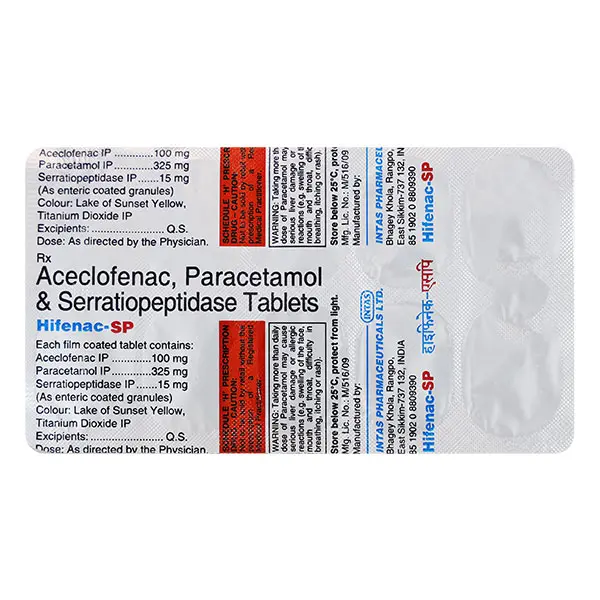 Hifenac SP Tablet 10s