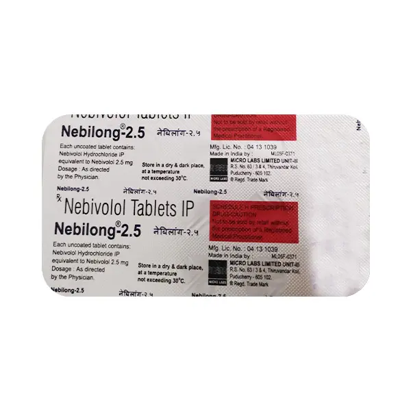 Nebilong 2.5mg Tablet 15s