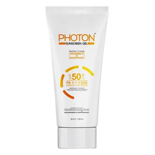 Photon SPF 50 Sunscreen Gel 50ml