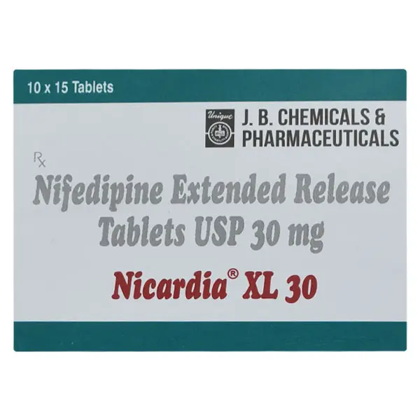 Nicardia XL Tablet 30mg 15s