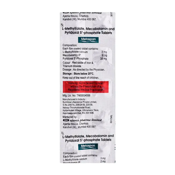 Metaspan Tablet 10s