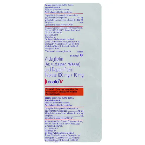 Daplo V Tablet 10s