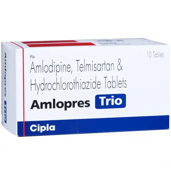 Amlopress Trio Tablet 10s