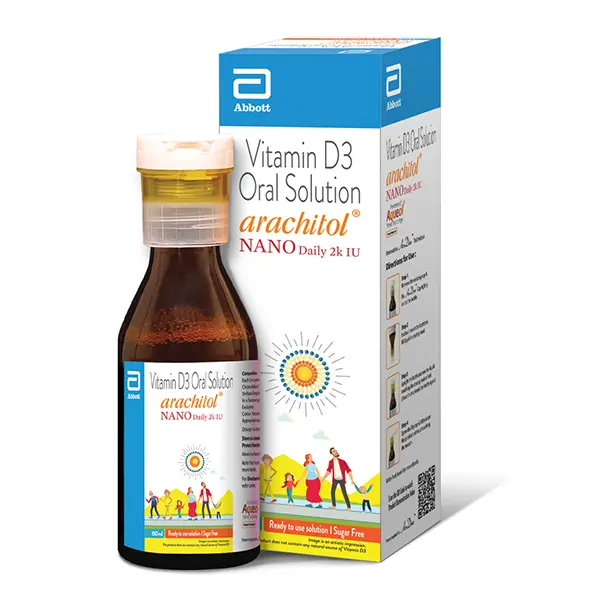 Arachitol Nano 2K Syrup Vitamin D3 150ml
