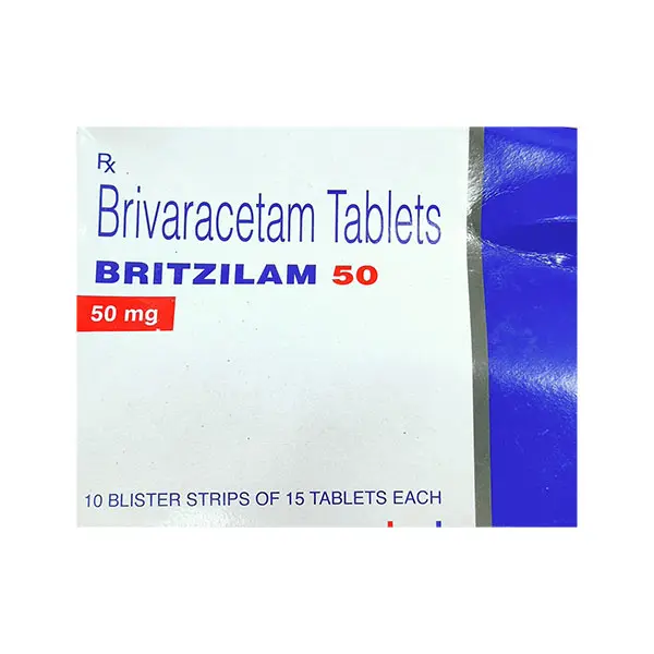 Britzilam 50mg Tablet 15s