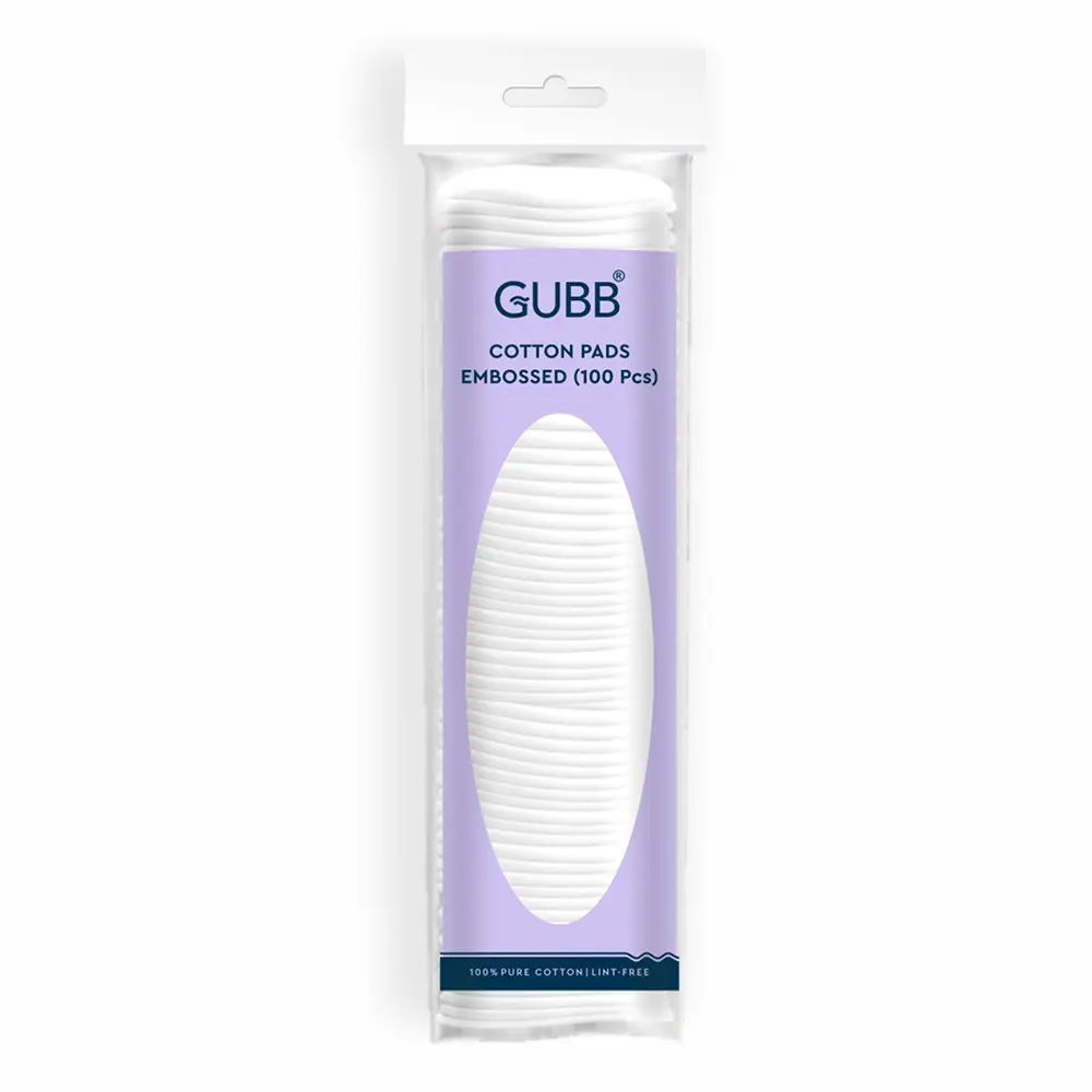 Gubb Cotton Pads Embossed 100s